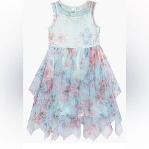 Zunie Pastel Floral Kids Dress
